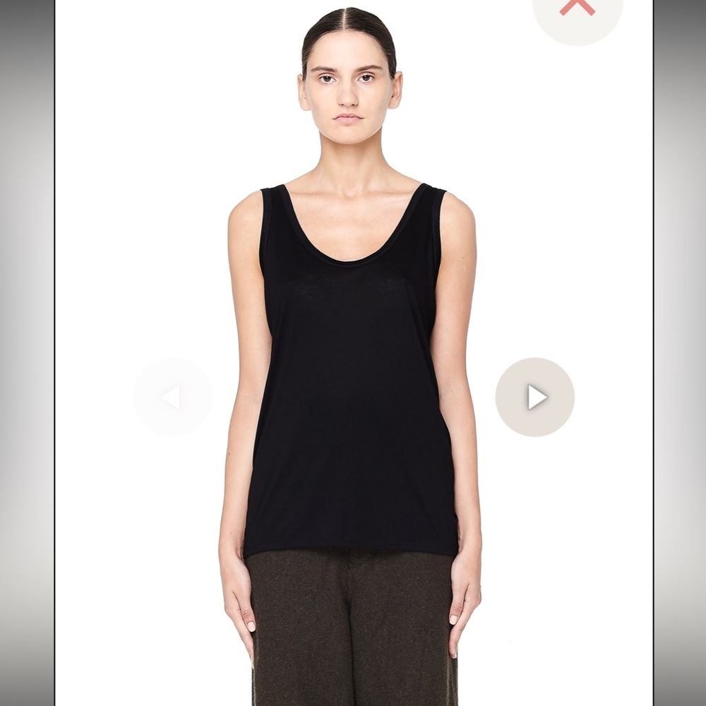 The Row Light Beige Thomason Tank Top - Picture 7 of 9
